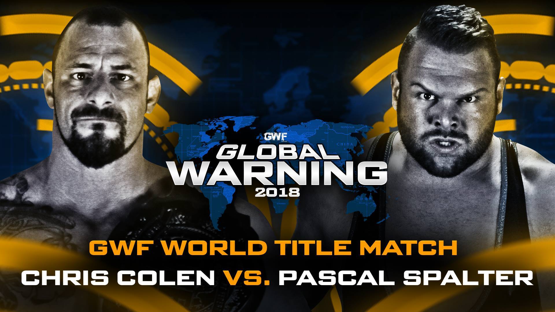 Das Rematch Pascal Spalter fordert den GWF World Champion Chris Colen