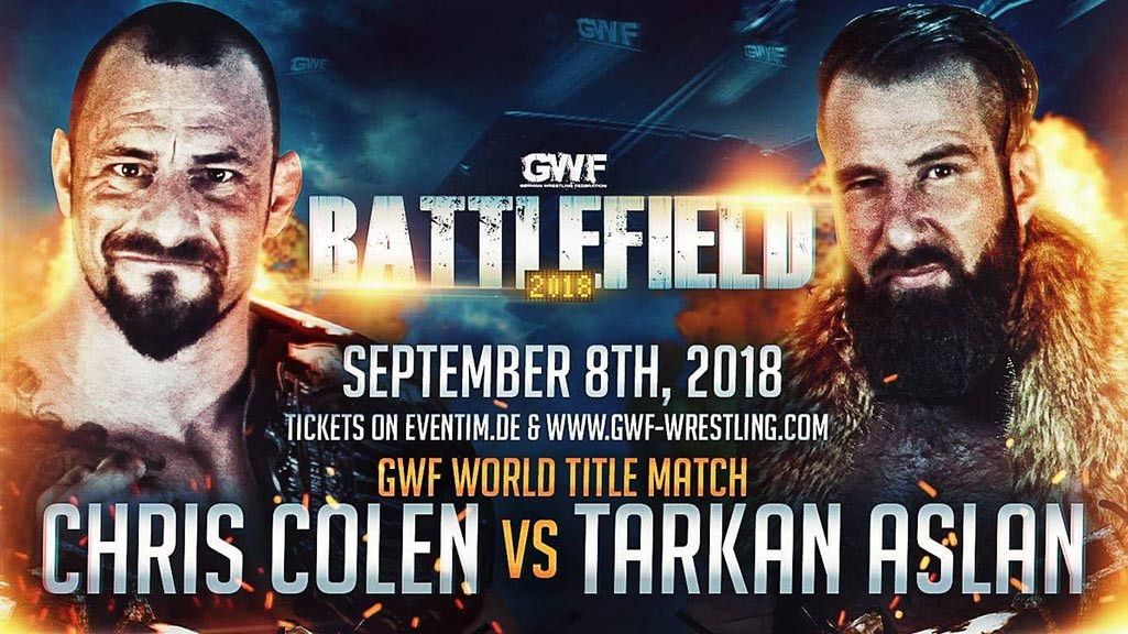 Der Nummer 1 Herausforder Tarkan Aslan trifft auf den GWF World Champion Chris Colen