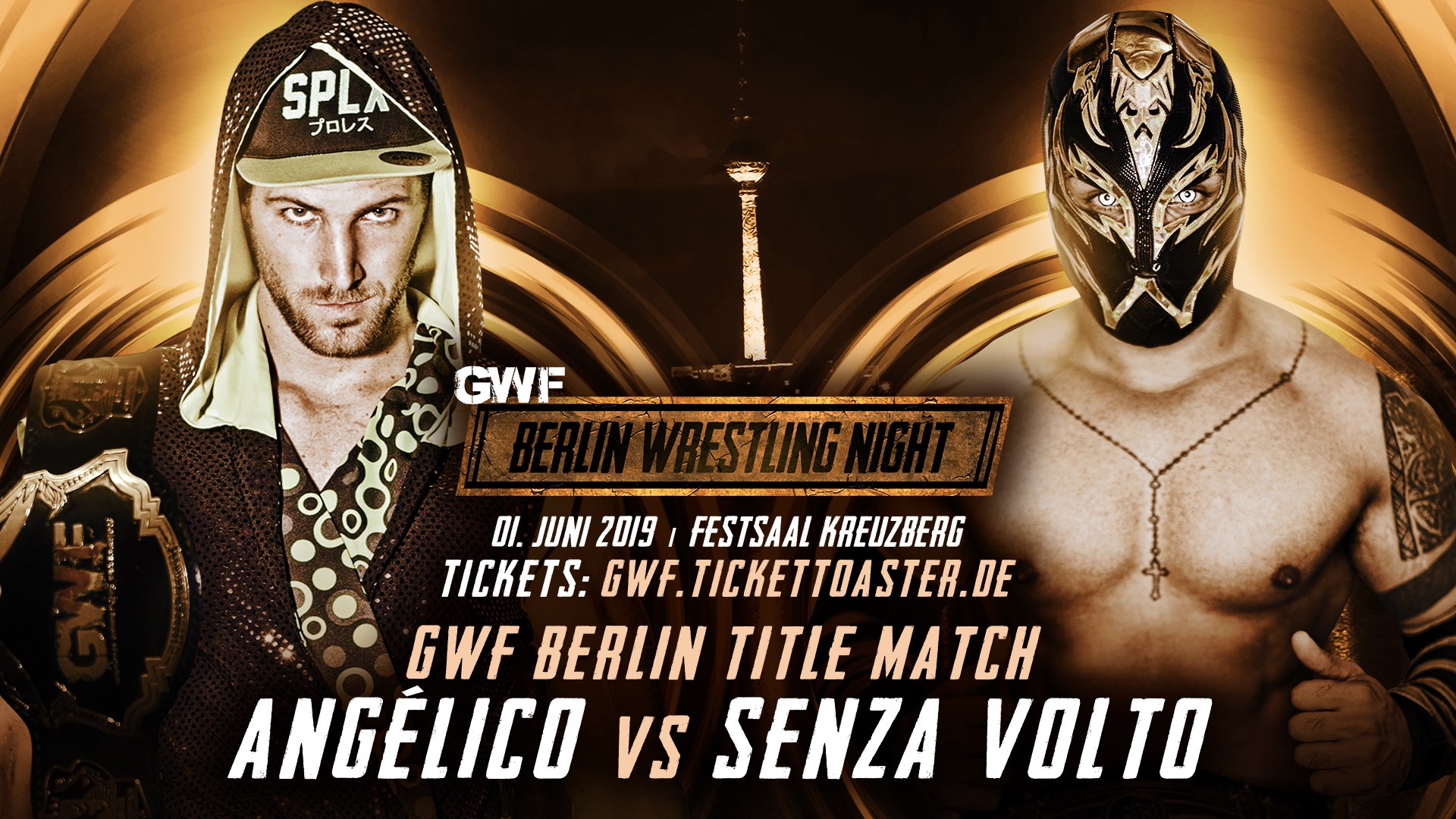 Angelico vs Senza Volto - GWF Berlin Wrestling Night